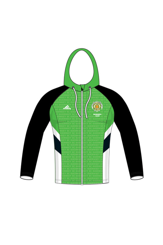 Guernsey SC Adults Unisex Zipped Performance Hoodie