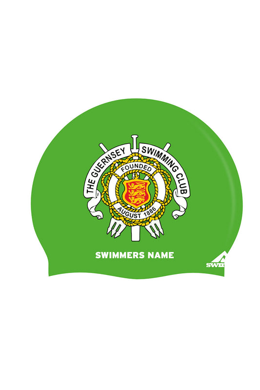 Guernsey SC Unisex Club Swim Cap - Silicone Suede
