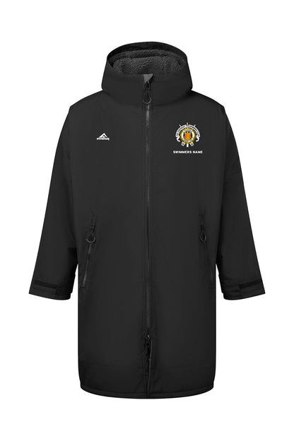 Guernsey SC Adult Unisex Swimzi Team Robe - Black