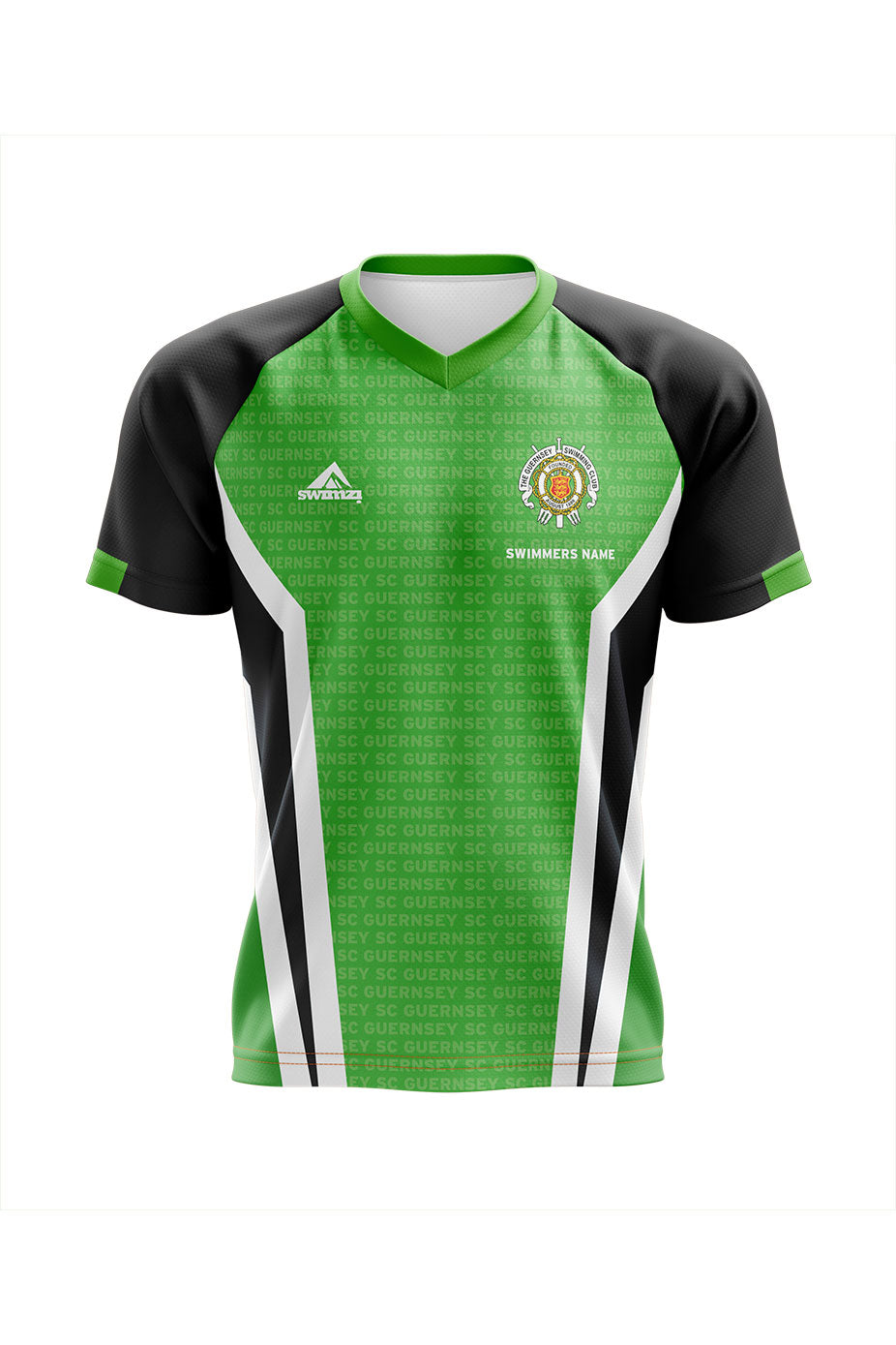 Guernsey SC Kids Female Green Shirt - V-Neck