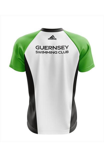 Guernsey SC Adults Unisex White Shirt - V-Neck