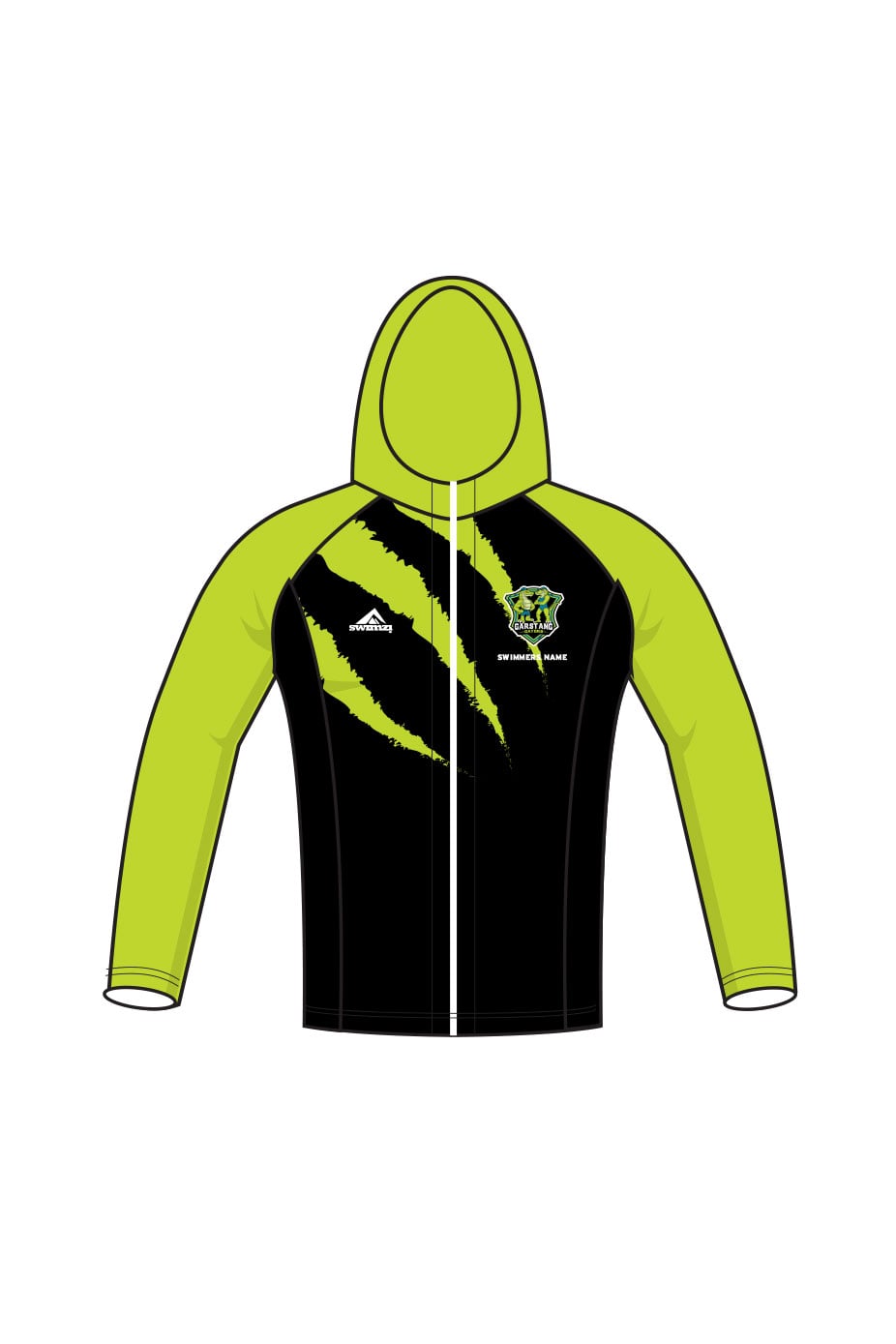 Garstang Gators SC Kids Unisex Zipped Performance Hoodie