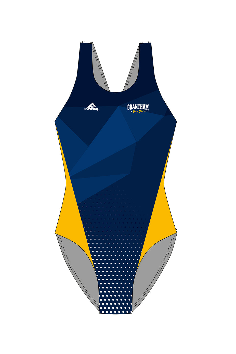 Grantham SC Adults Female Broadstrap Swimsuit