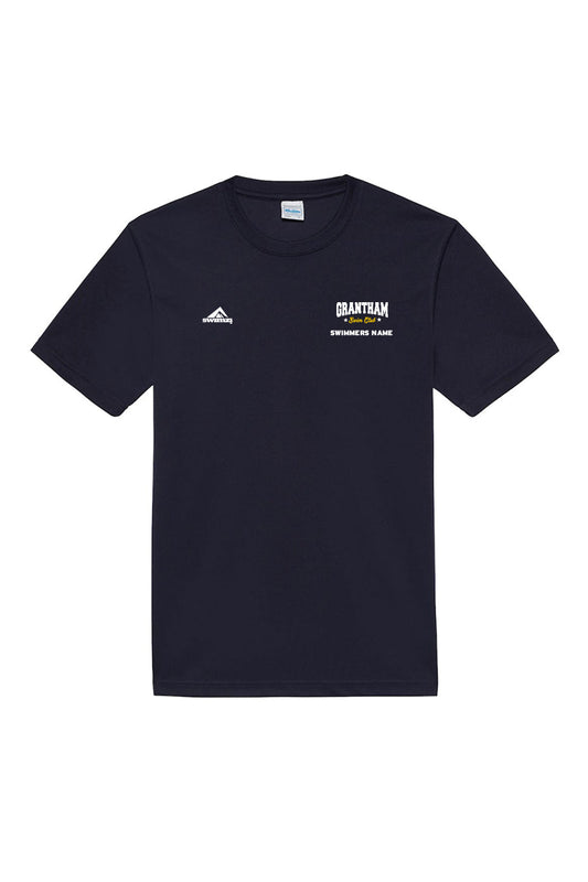 Grantham SC Kids Unisex Cotton Shirt-Crew Neck