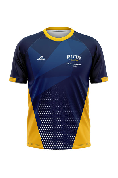 Grantham SC Adults Unisex Team Manager Shirt - Round Neck