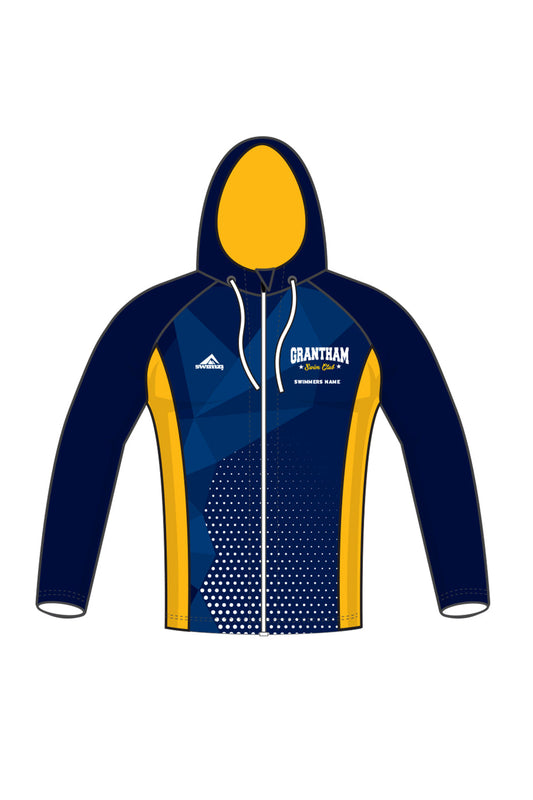 Grantham SC Adults Unisex Zipped Performance Hoodie