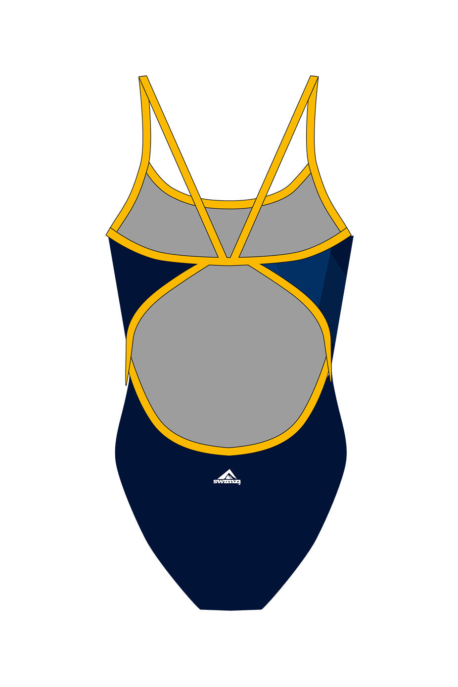 Grantham SC Kids Female Thinstrap Swimsuit