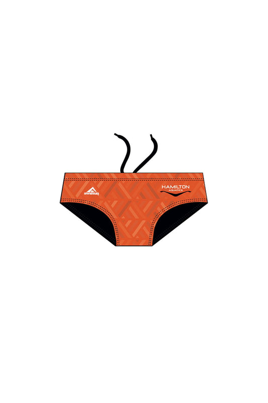 Hamilton Aquatics Adult Male Hamilton Aquatics Swim Trunks - 8cm
