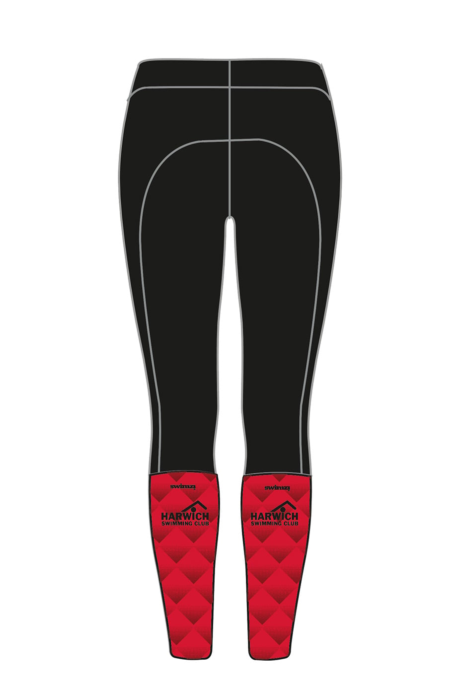 Harwich, Dovercourt & Parkeston Swimming Club Kids Female Compression Leggings
