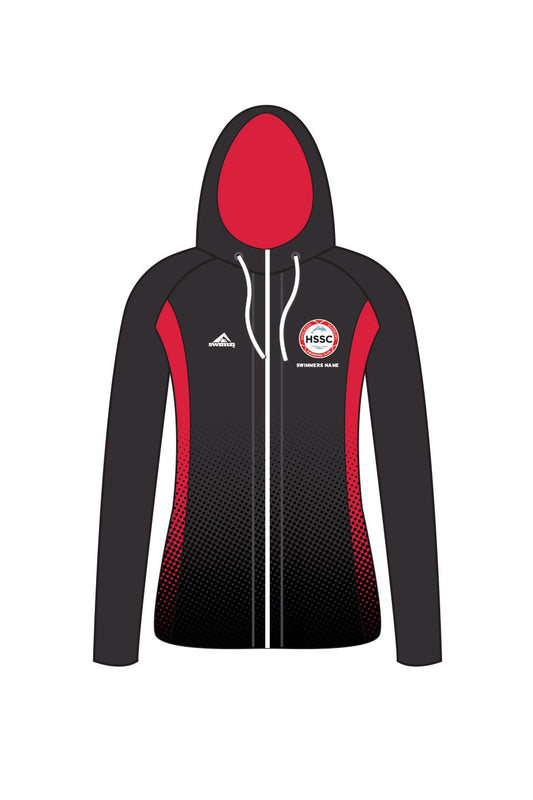 Hadleigh amp Sudbury SC Kids Female Zipped Performance Hoodie