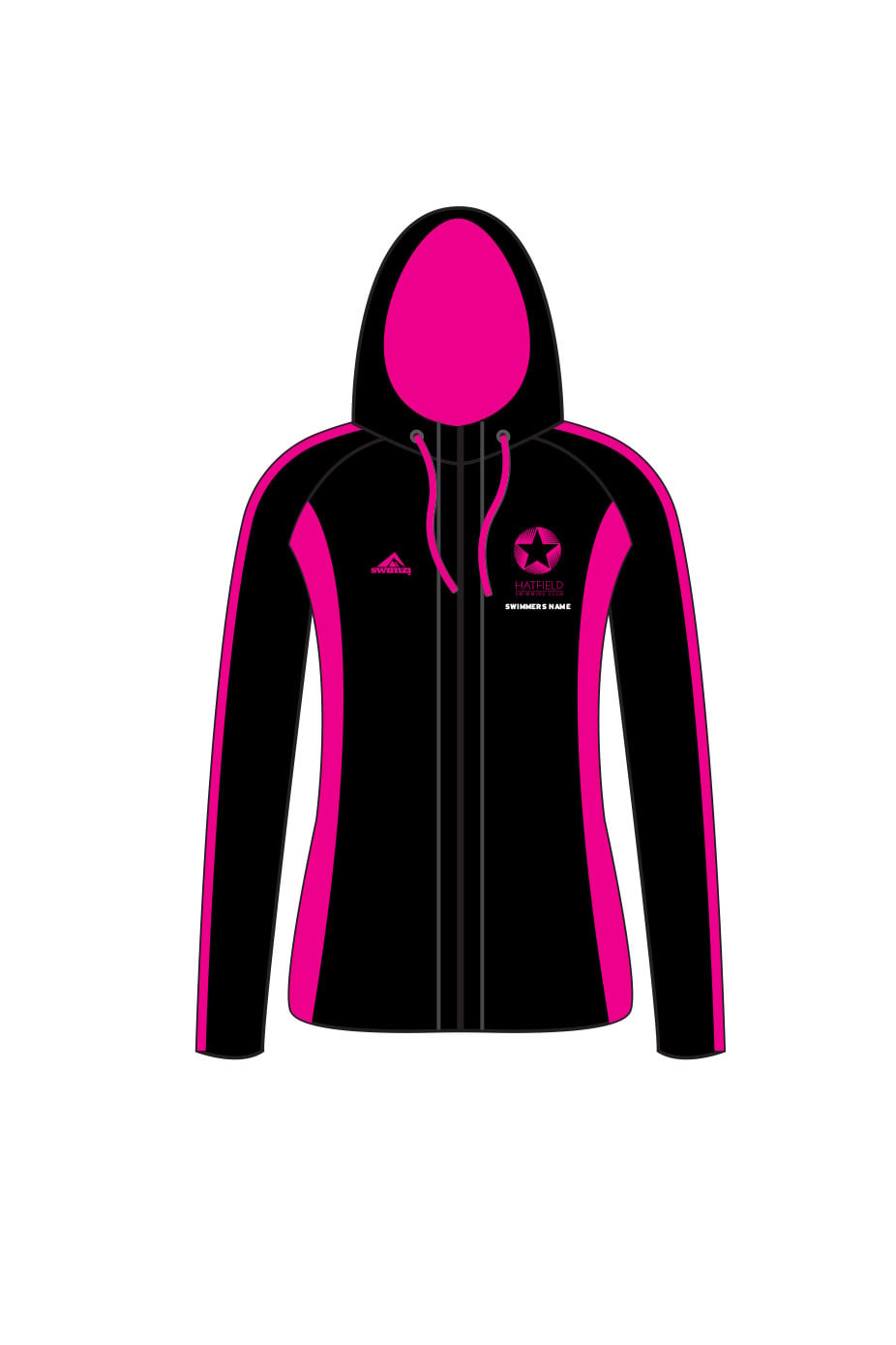 Hatfield SC Kids Female Zipped Performance Hoodie