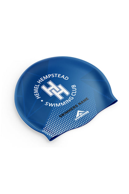 Hemel Hempstead SC Unisex Club Swim Cap - Silicone Suede