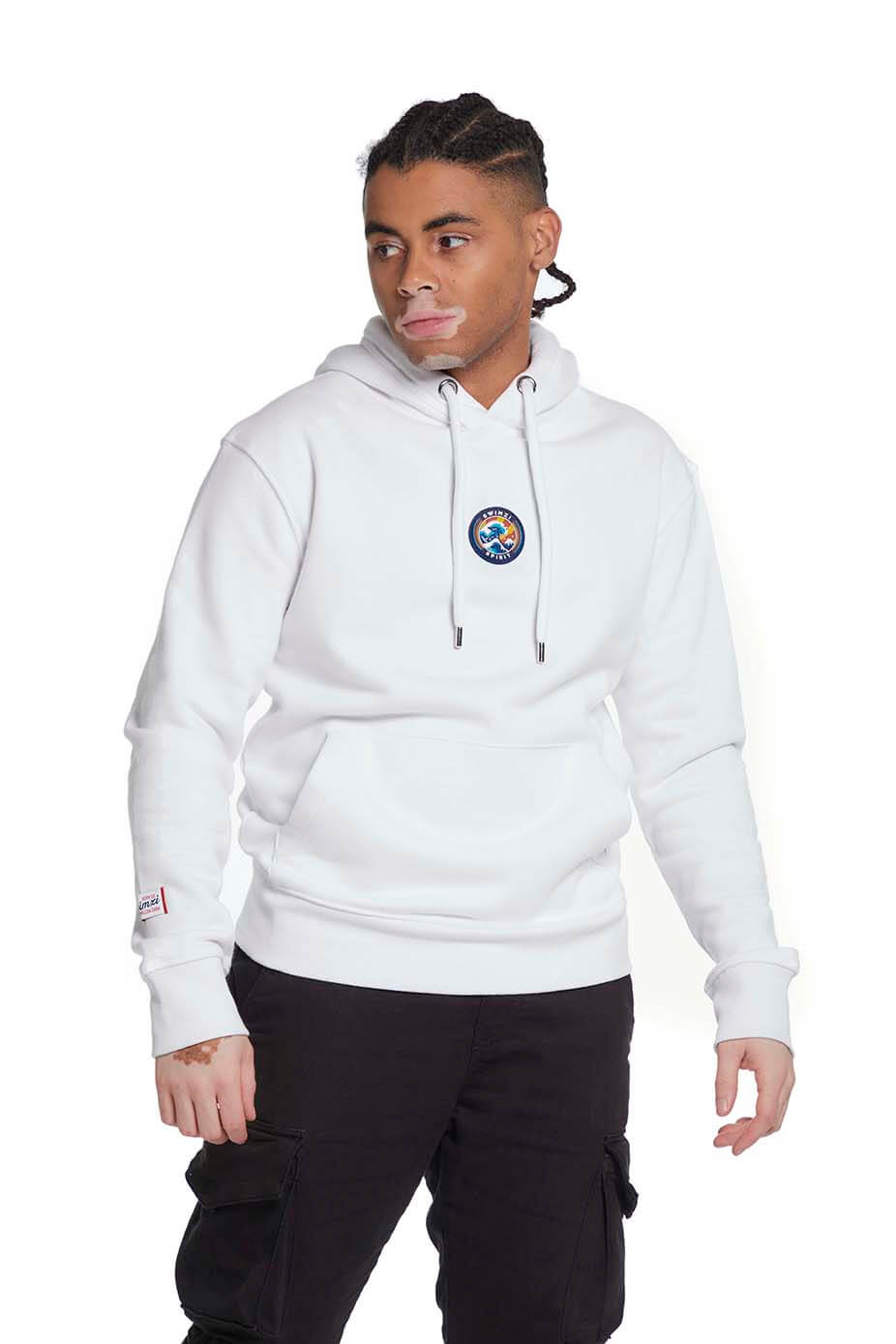 Swimzi Spirit White Pullover Hoodie