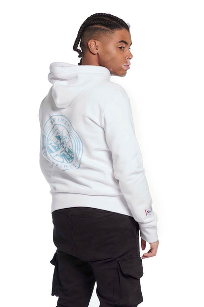 Swimzi Spirit White Pullover Hoodie