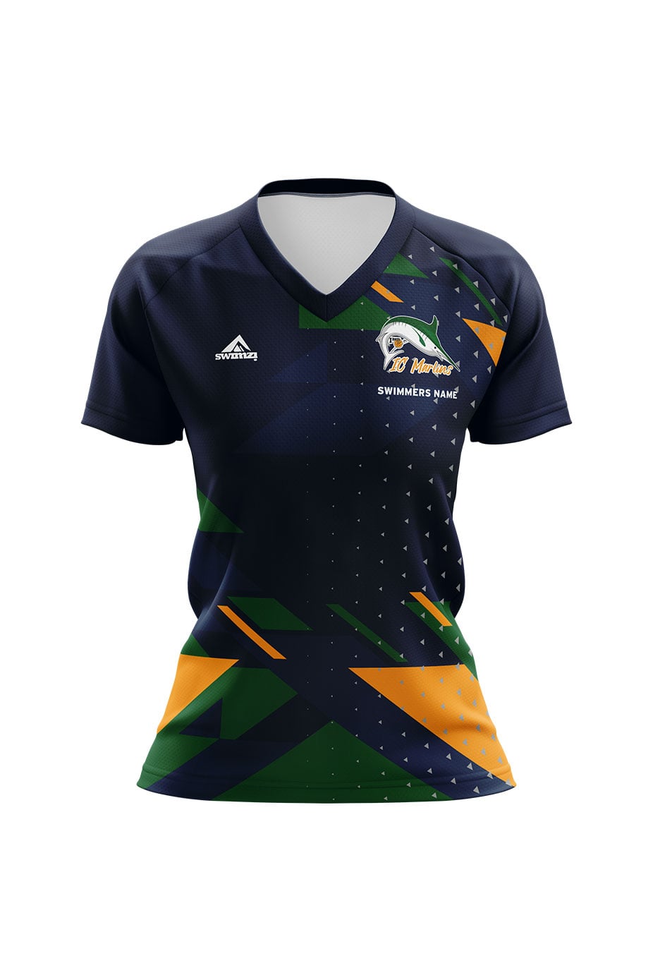 IC Marlins Kids Female Club Shirt - V-Neck
