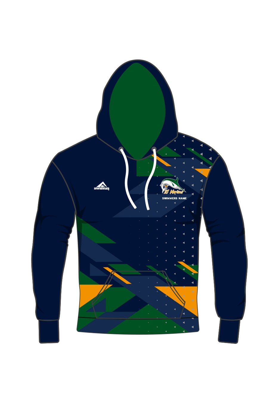 IC Marlins Kids Unisex Pullover Performance Hoodie