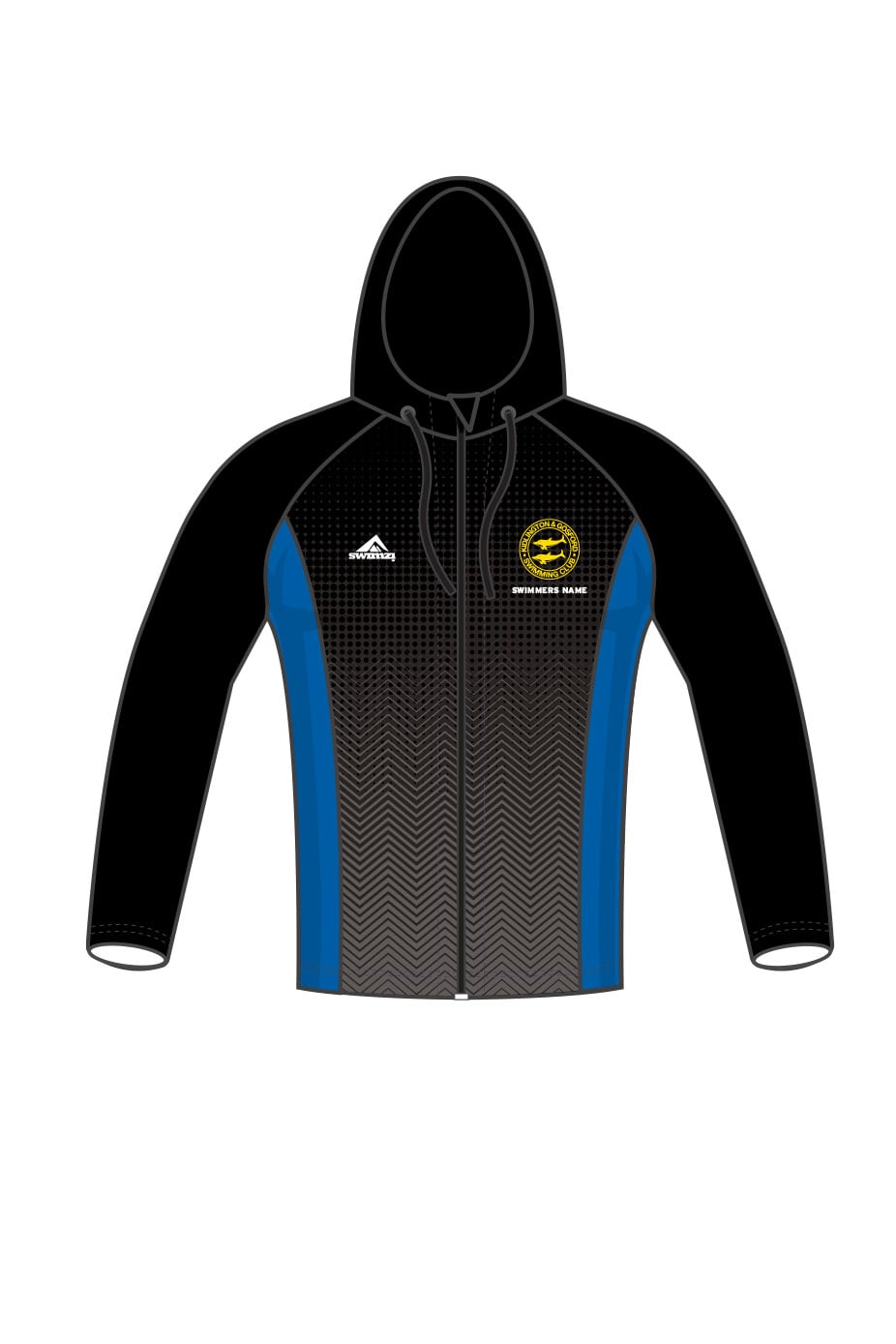 Kidlington and Gosford Masters SC Adult Unisex Zipped Performance Hoodie