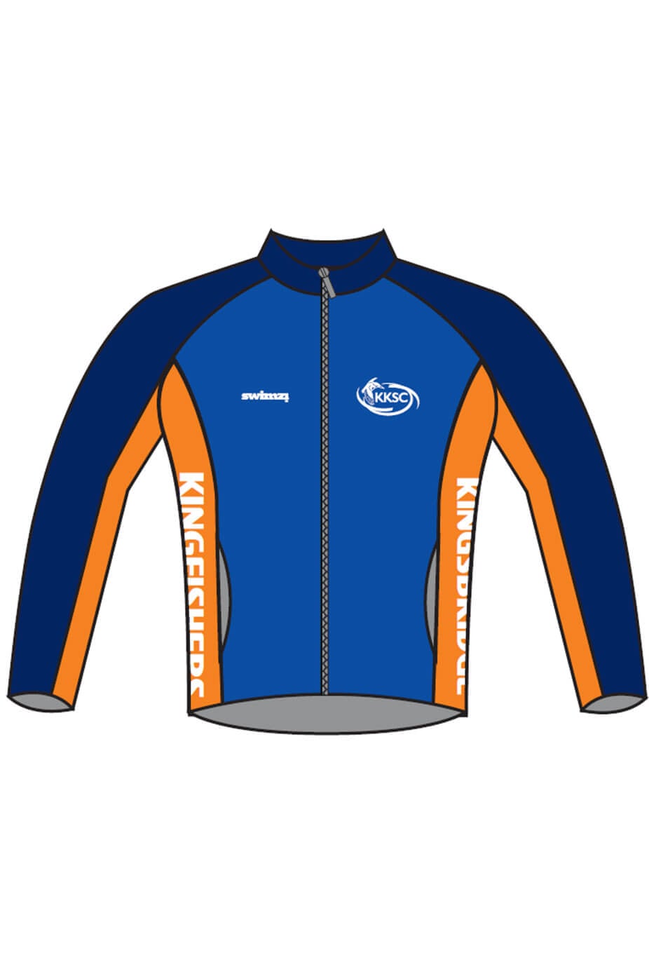 Kingsbridge Kingfishers SC Kids Unisex Tracksuit Top