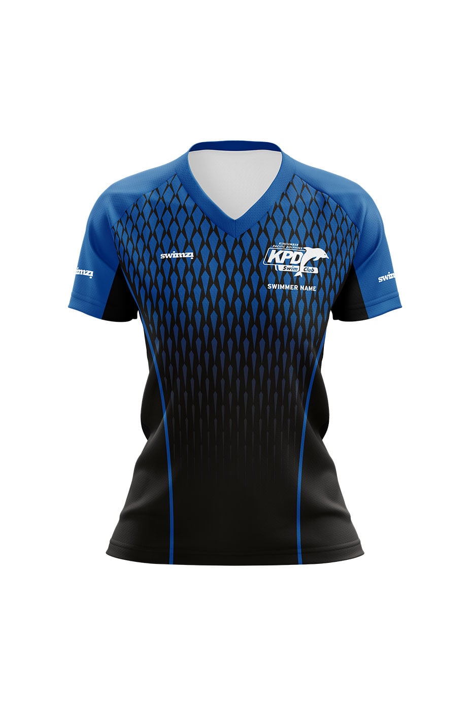 KPD SC Kids Female Polyester Club Shirt - V-Neck
