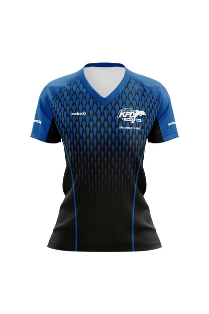 KPD SC Kids Female Polyester Club Shirt - V-Neck
