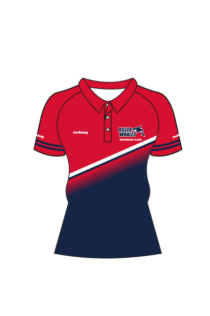 Killerwhales SC Kids Female Club Shirt - Polo Neck