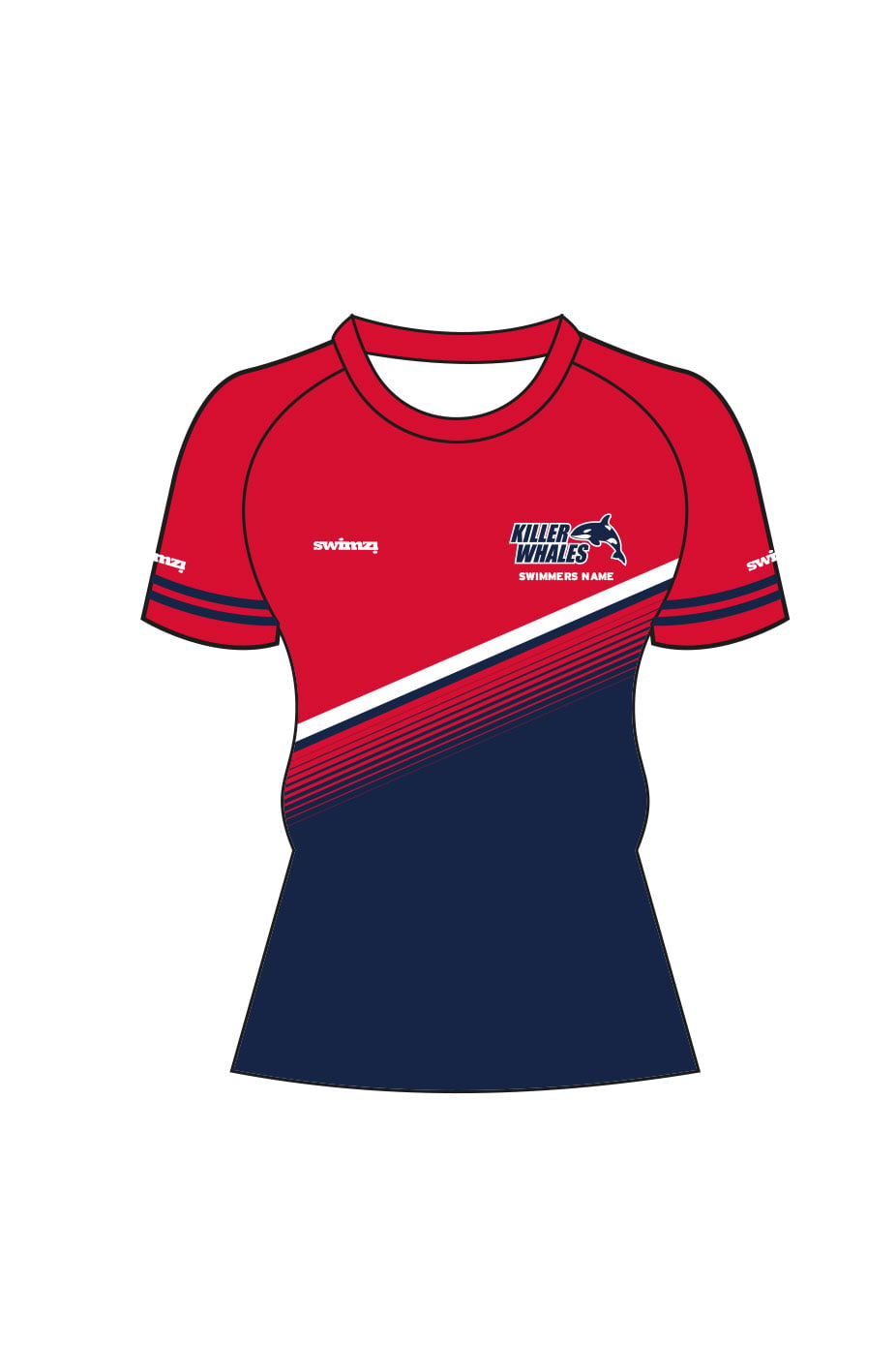 Killerwhales SC Kids Female Club Shirt - Round Neck