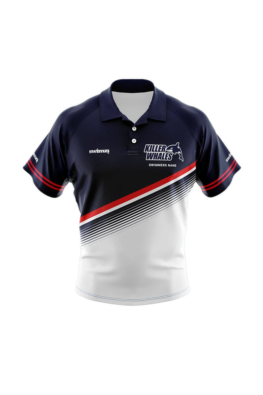 Killerwhales SC Adult Unisex Coach Shirt - Polo Neck