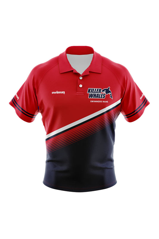 Killerwhales SC Adult Unisex Club Shirt - Polo Neck
