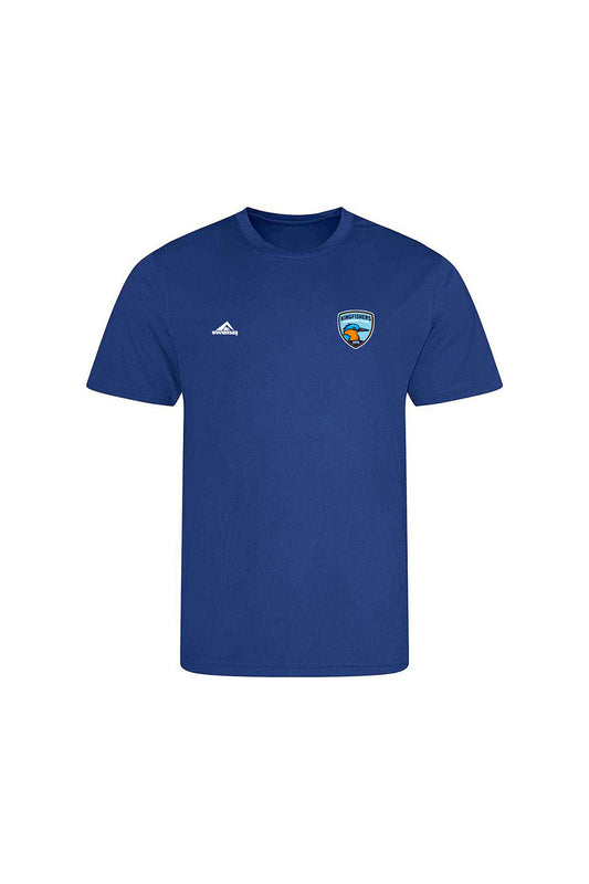 Kingfishers Scarborough SC Adult Unisex Cotton Shirt - Crew Neck