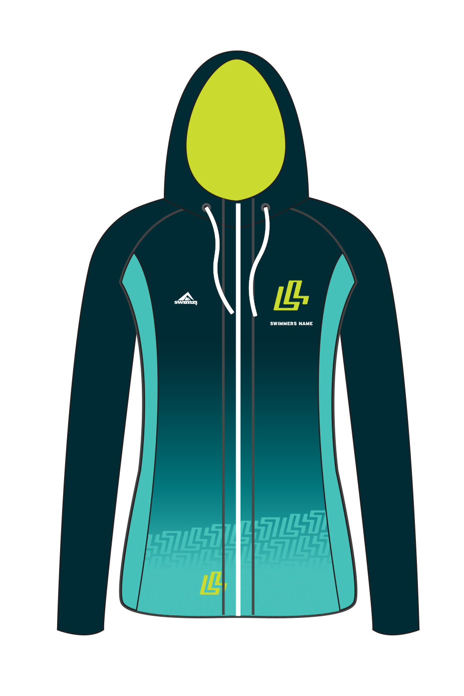 Leighton Linslade SC Adults Female Zipped Performance Hoodie
