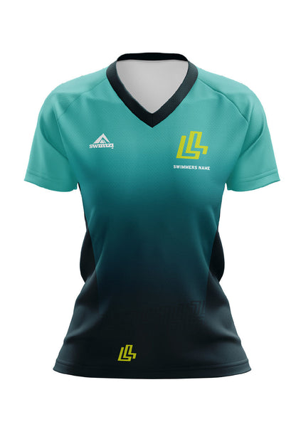 Leighton Linslade SC Kids Female Club Shirt - V-Neck