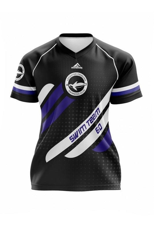 Leicester Penguins SC Kids Female Club Shirt - V-Neck