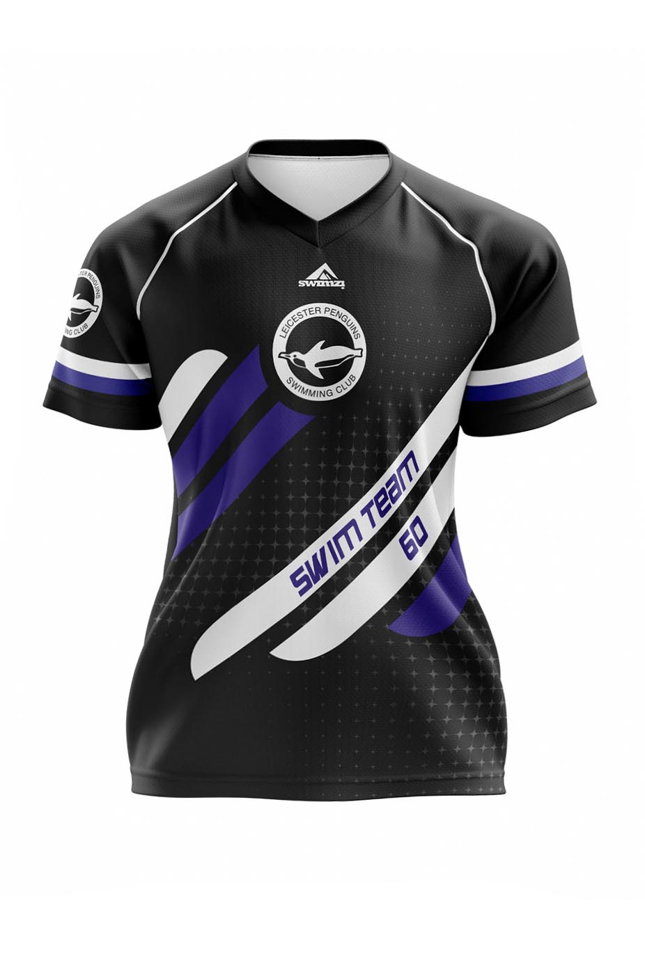 Leicester Penguins SC Adults Female Club Shirt - V-Neck