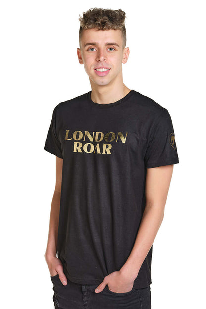International Swimming League - London Roar Black Short Sleeve T