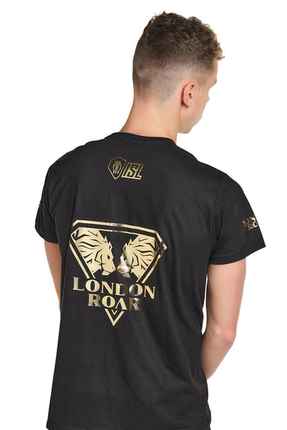 International Swimming League - London Roar Black Short Sleeve T