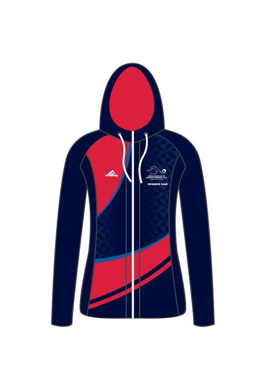London Borough of Redbridge SC Adult Female Zipped Performance Hoodie