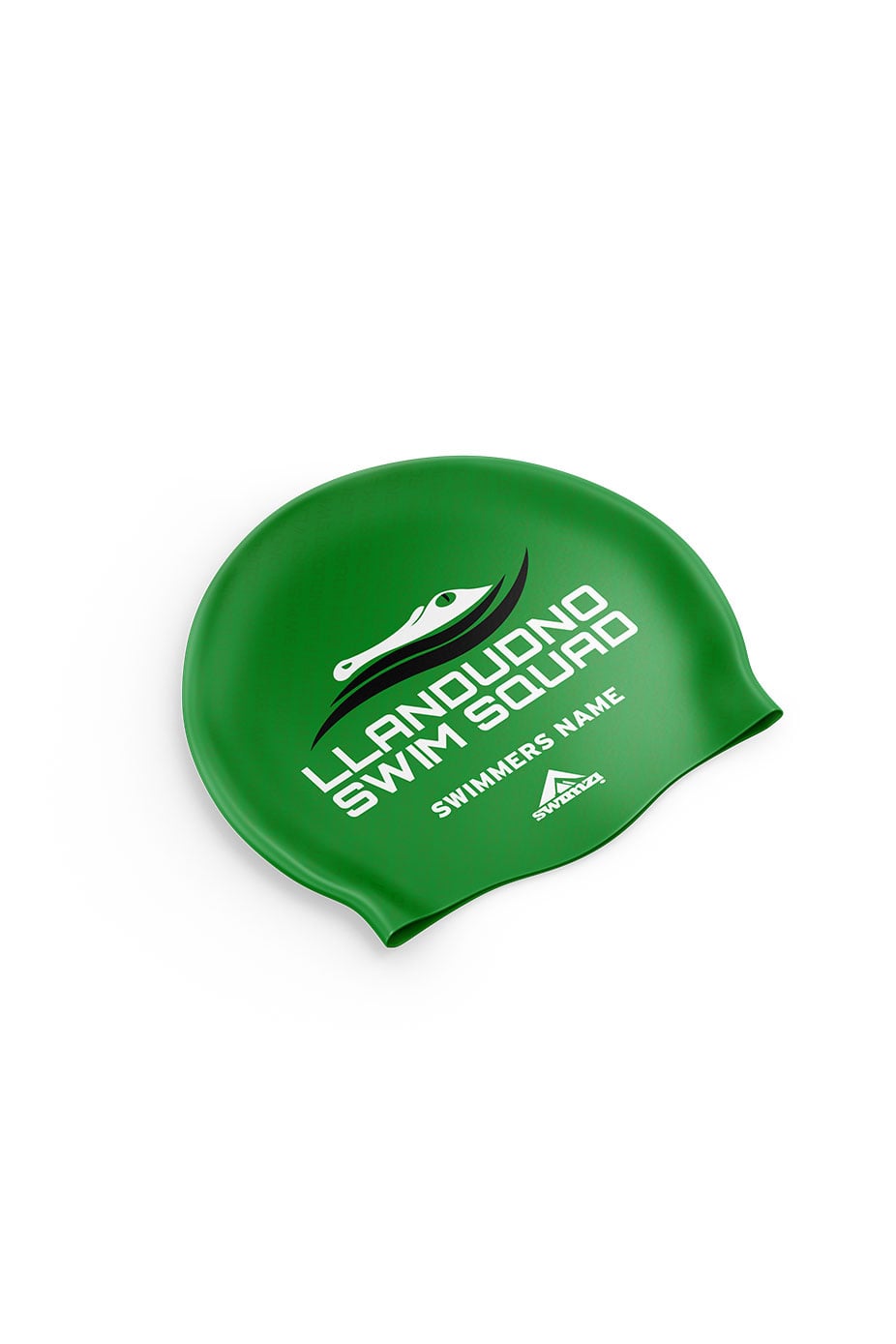 Llandudno Swim Squad Unisex Club Swim Cap - Silicone Suede