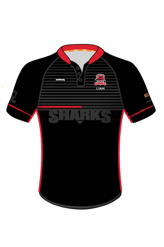 Leicester Sharks SC Kids Unisex Polyester Club Shirt - Grandad