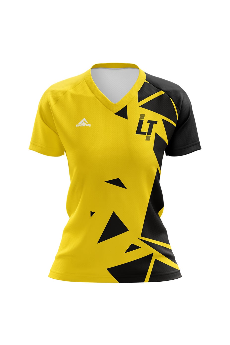 Loughborough Town SC Kids Female Club Shirt - V-Neck - Yellow