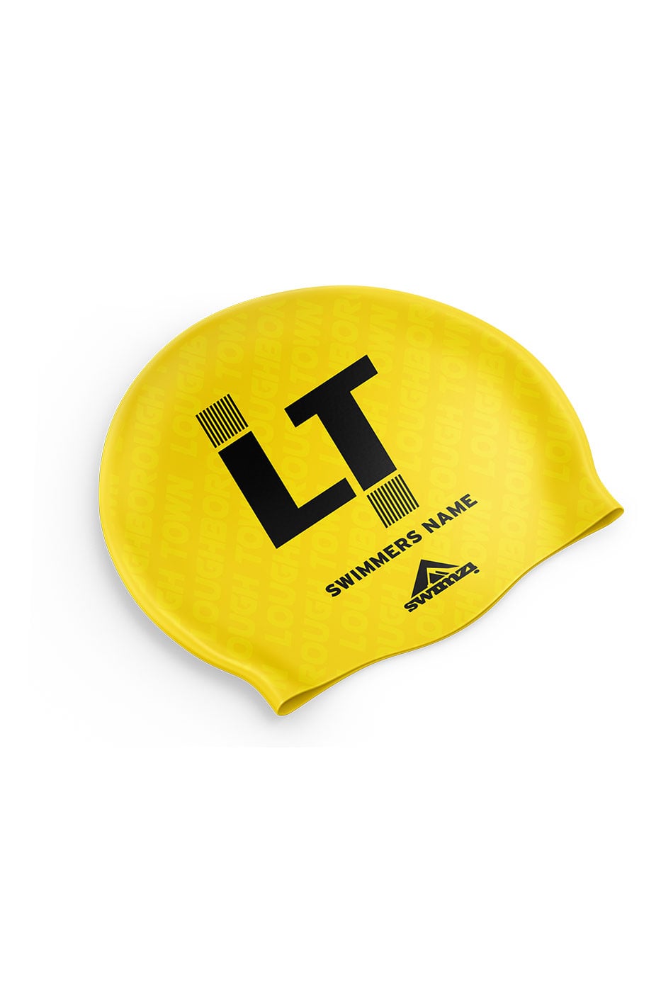 Loughborough Town SC Unisex Club Swim Cap - Silicone Suede