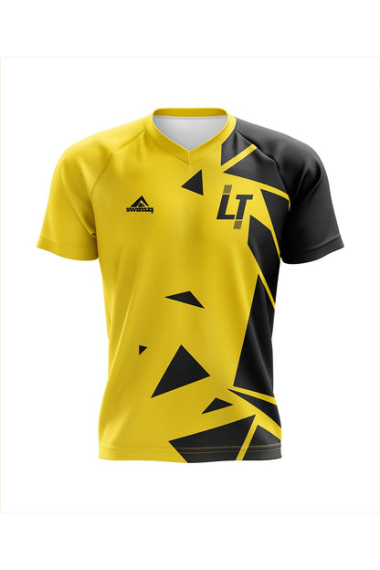 Loughborough Town SC Kids Unisex Club Shirt - V-Neck - Yellow
