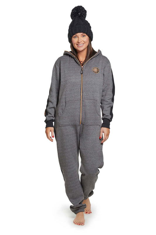 Ladies Swimzi Onesie in Graphite
