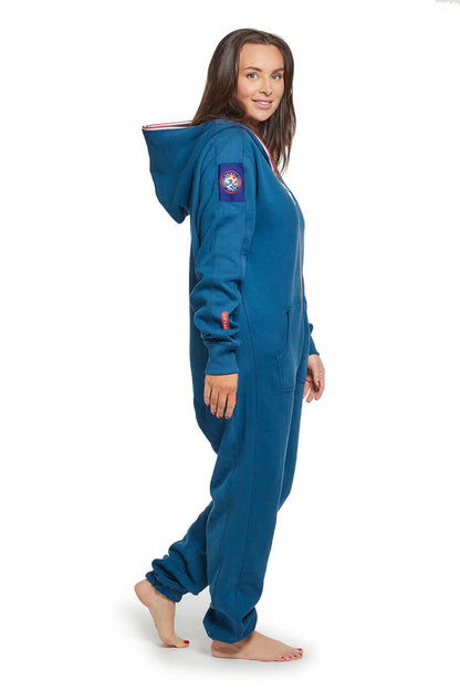 Ladies Swimzi Onesie in Moroccan Blue