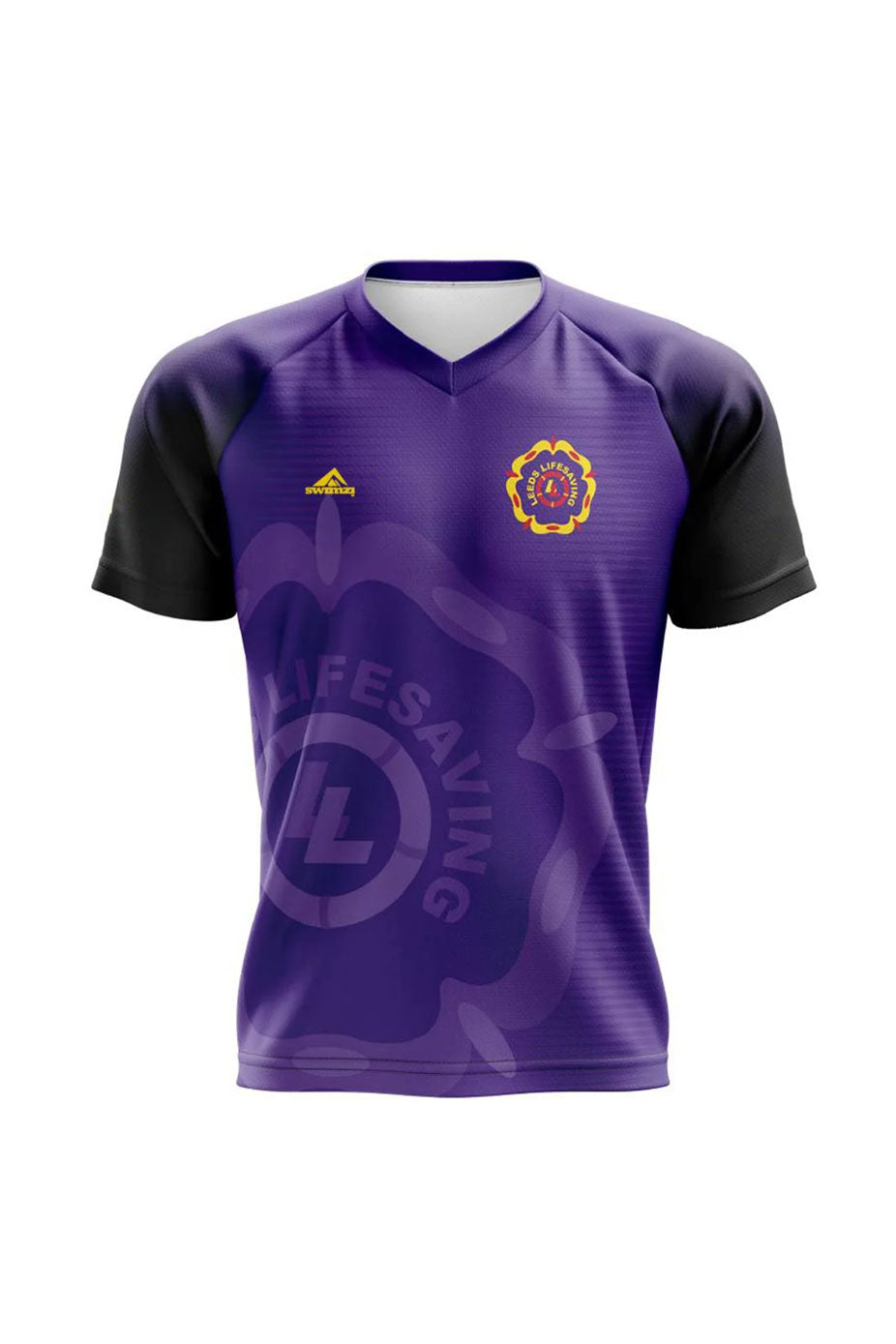 Leeds Lifesaving Adult Unisex Polyester Club Shirt - V-Neck