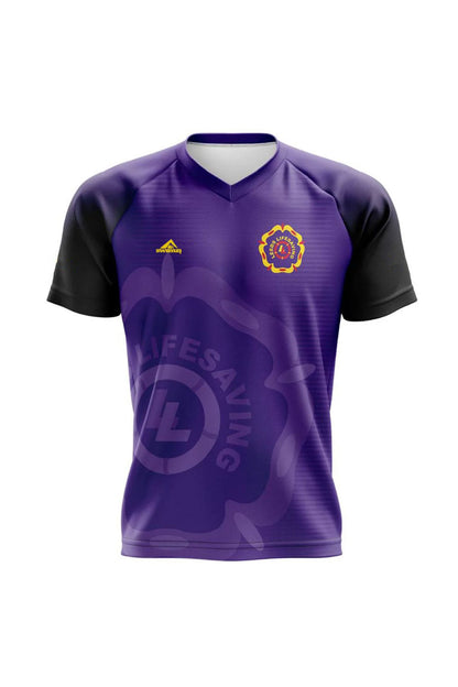 Leeds Lifesaving Kids Unisex Polyester Club Shirt - V-Neck