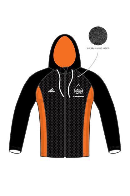 Leiston amp District SC Kids Unisex Winter Zipped Performance Hoodie