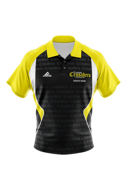 Linslade Crusaders Swimming Club Adult Unisex Coach Shirt - Polo Neck