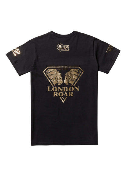International Swimming League - London Roar Black Short Sleeve T