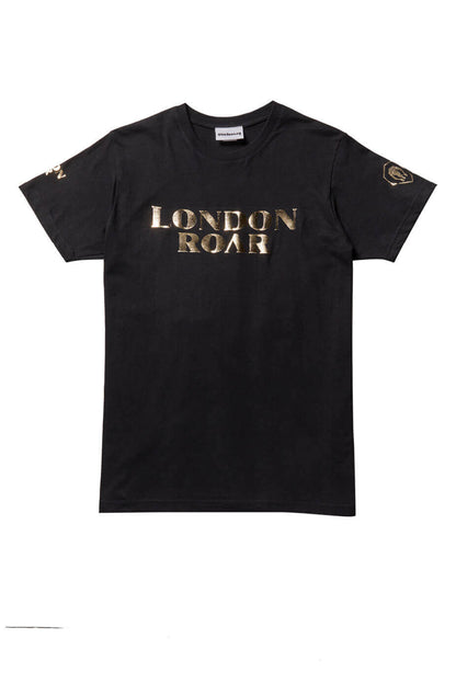 International Swimming League - London Roar Black Short Sleeve T
