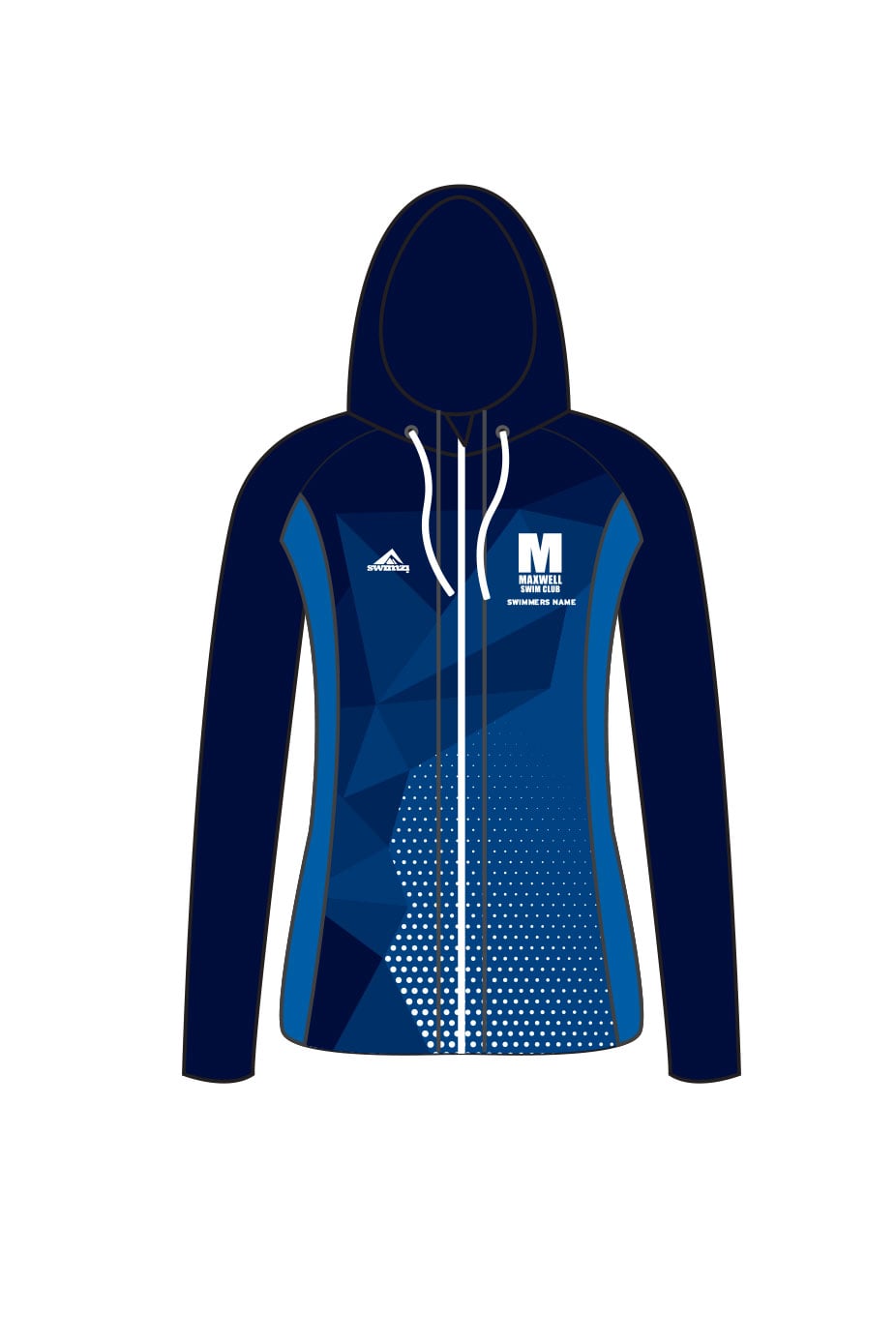 Maxwell SC Kids Female Zipped Hoodie
